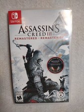 Assassin's Creed III: 3-Remastered  Nintendo Switch case only