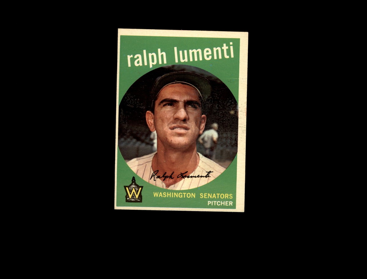 エクソレントデビ 1959 Topps 316A Ralph Lumenti Option EX #D1,243659 | eBay