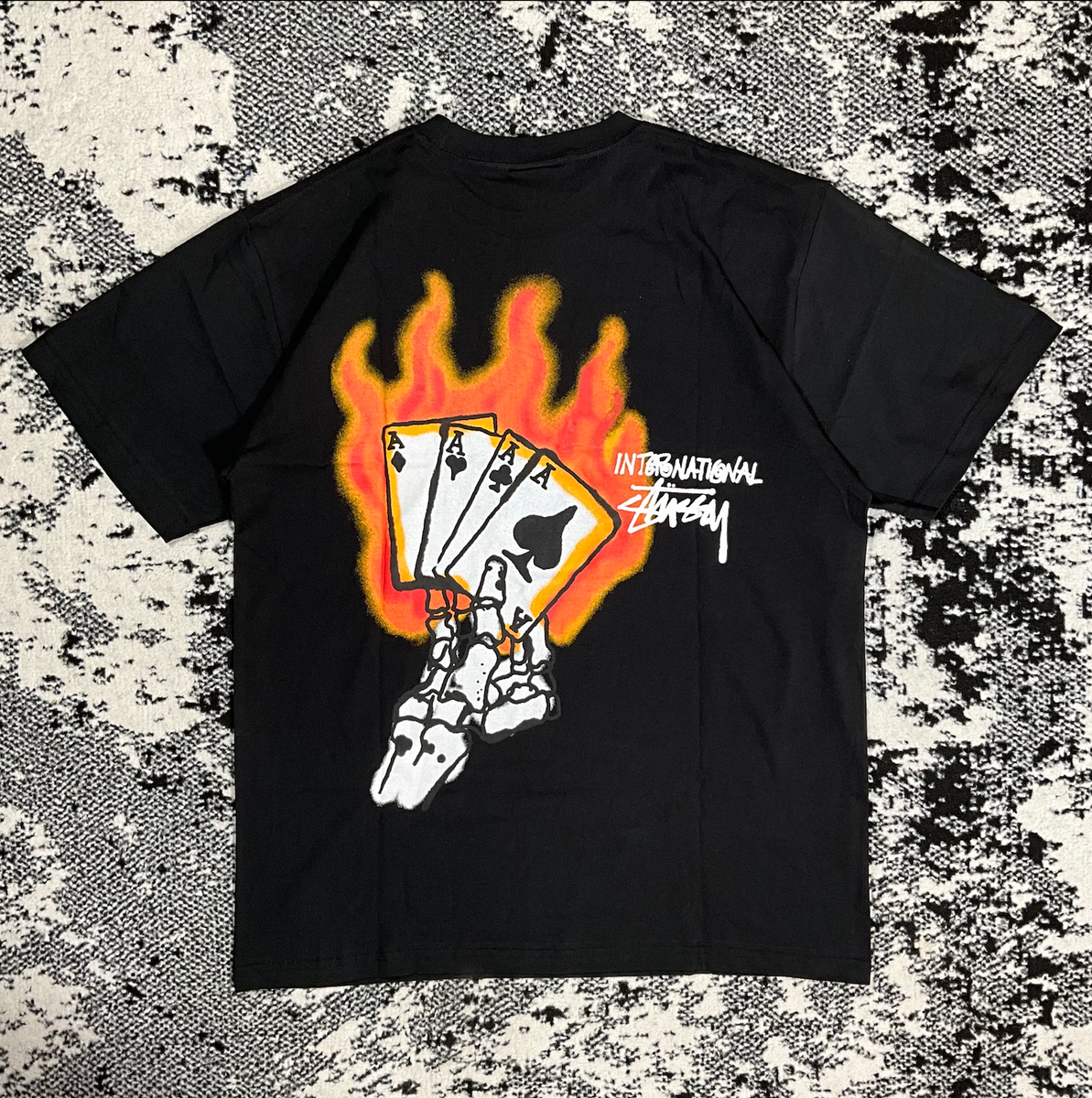 STUSSY READ EM'N WEEP TEE BLACK - LARGE | eBay