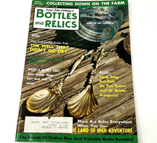 1973 Bottles And Relics Magazine Strange Dolls Butter Pots Farm Machinery Books