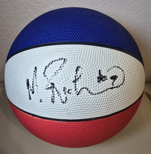 Mitch Richmond Autographed Dream Team USA Signed #9 Red White Blue Basketball