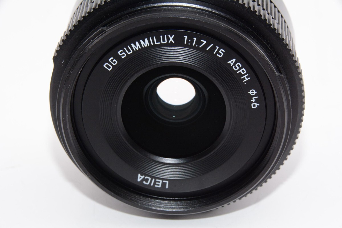 N.MINT] Panasonic LUMIX G DG SUMMILUX 15mm /F1.7 ASPH. From