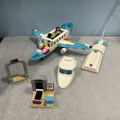 LEGO 41100 Friends Heartlake Private Jet 100% Complete with