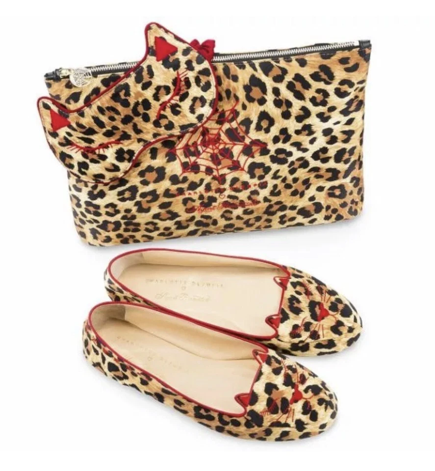 Juego de zapatillas Agent Provocateur X Charlotte Olympia Leopardo Foto 3 de 4