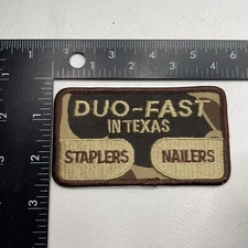 DUO-FAST In Texas Staplers Nailers Advertising Patch 20C7