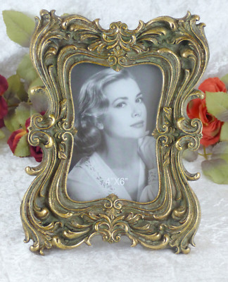 Bilderrahmen Weiß Barock Fotorahmen 57x47 Gemälderahmen Antik Jugendstil