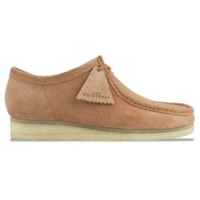 Clarks Originals Womens Wallabees Sand Stone Suede Shoe UK 4,5,6,7 G