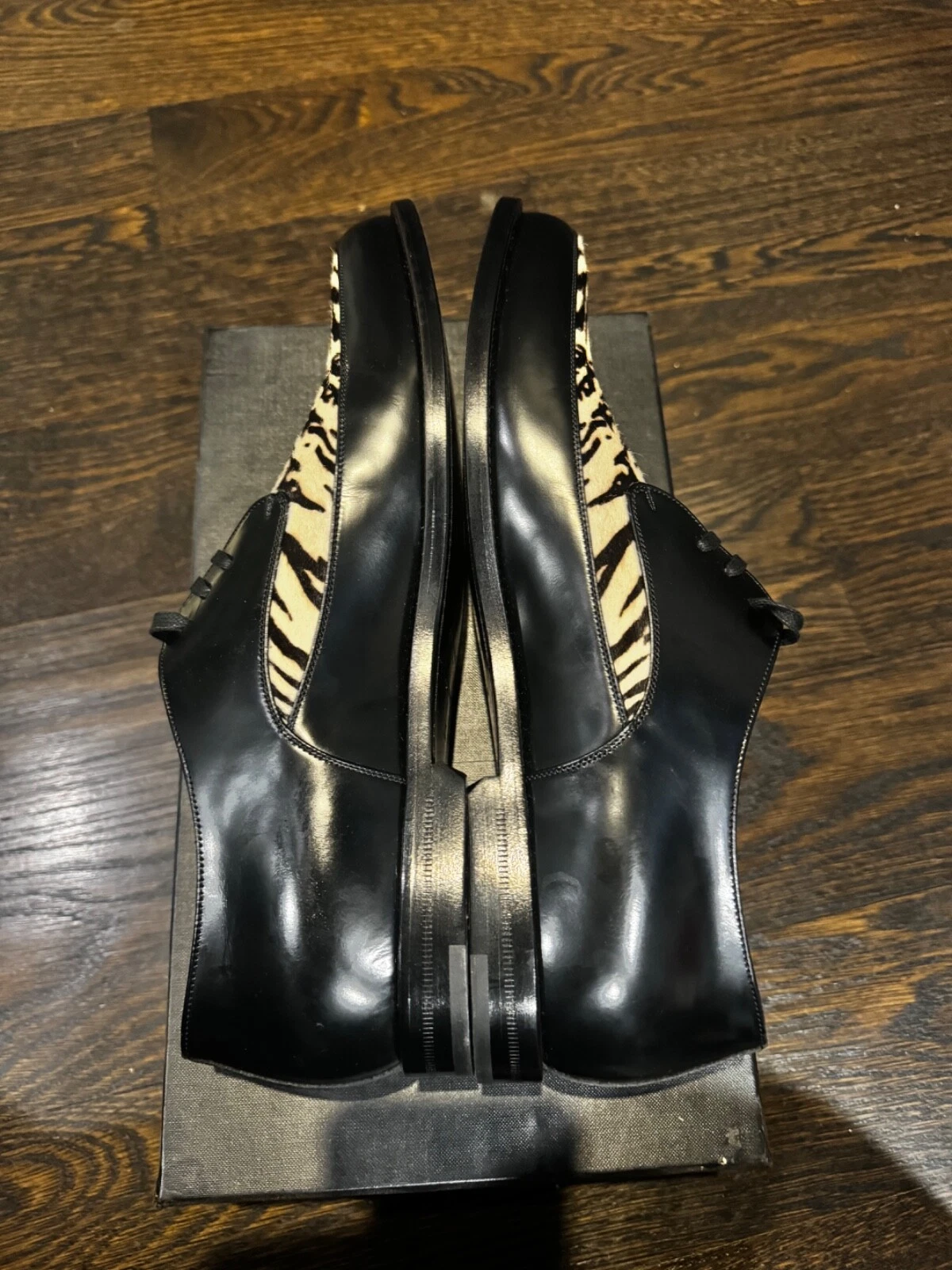 SAINT LAURENT (YSL) Saint Laurent Pony Derby Uomo Taglia 44 NUOVO DI ZECCA!