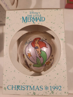 Disney Classics Schmid Gallery 1992 Princess set of 3, Ariel, Aurora Cinderella