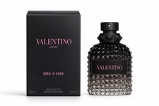 Uomo Born In Roma by Valentino 100ml 3.4 fl oz EDT Cologne Spray New In Box