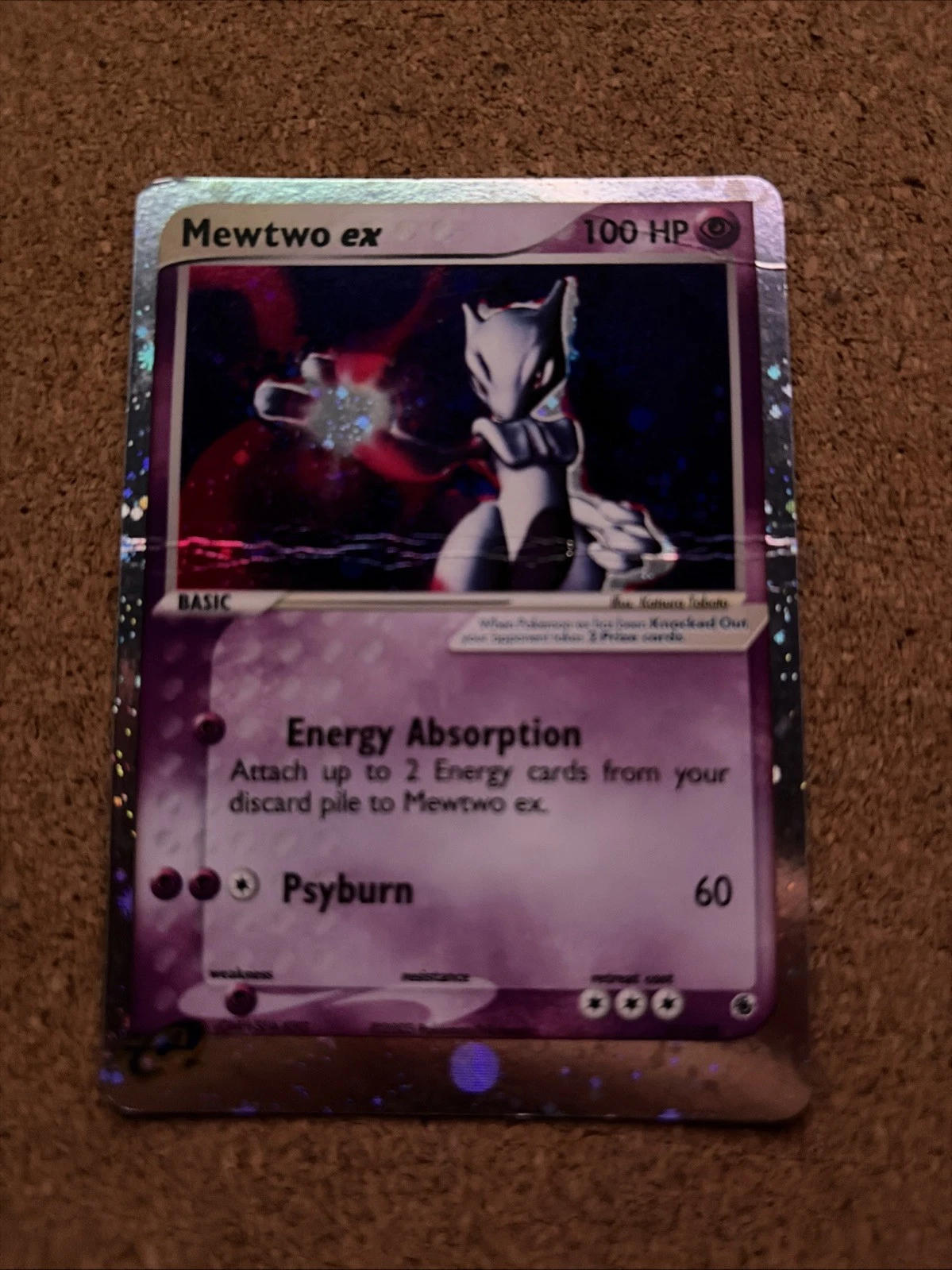 Mewtwo ex 101/109 Holo – EX Ruby & Sapphire (2003) Pokémon Card