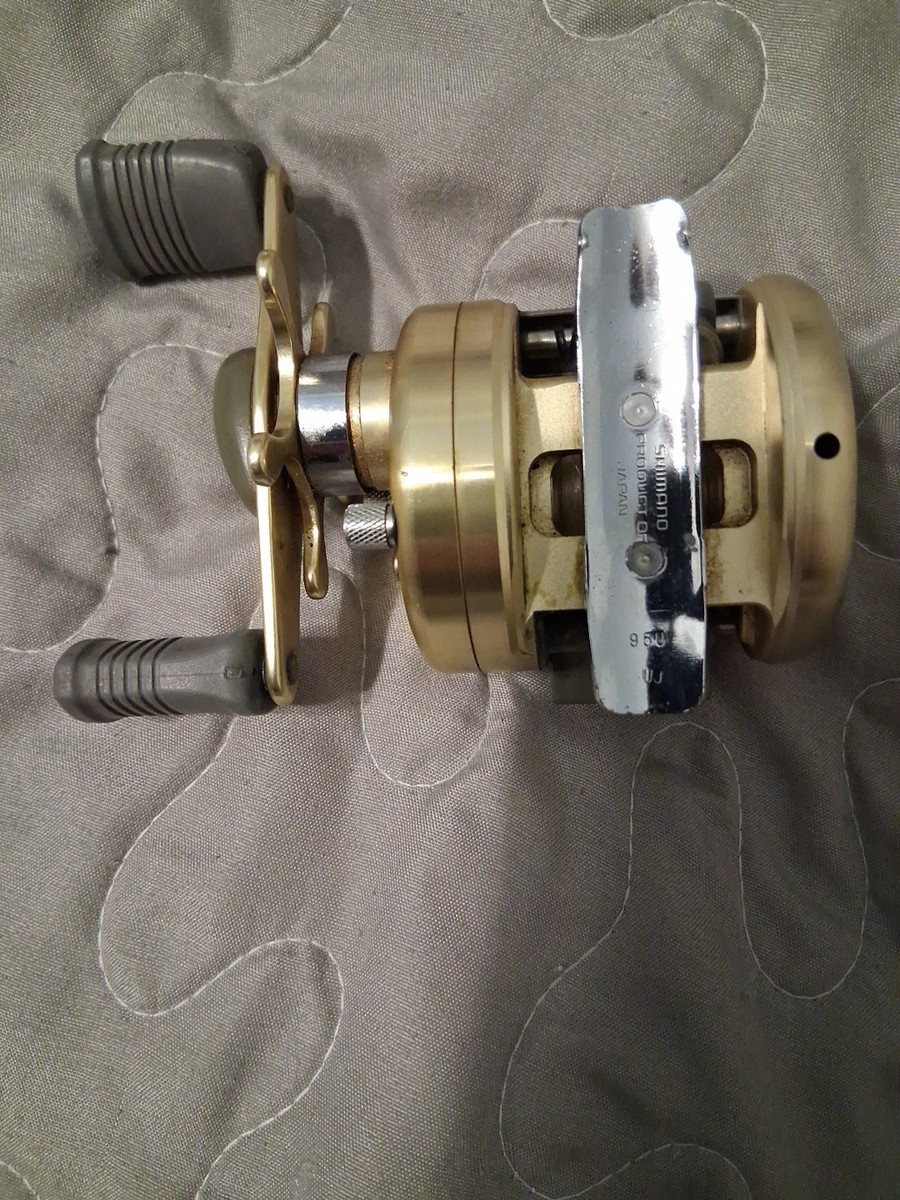CALCUTTA 50 ゴールド ベイトリール Shimano Calcutta 50 Gold Reel (Right-hand Retrieve) Round | eBay