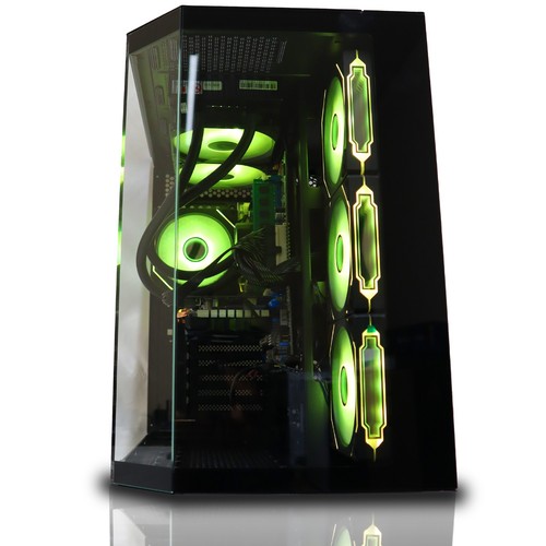 Liquid Cooling Gaming PC Intel i7 12700KF 32GB DDR5 1TB M.2 RTX 5060 8GB Wins 11 - 第 5/9 張圖片