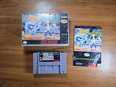 Jetsons: Invasion of the Planet Pirates (Super Nintendo) SNES Box Cut + Manual