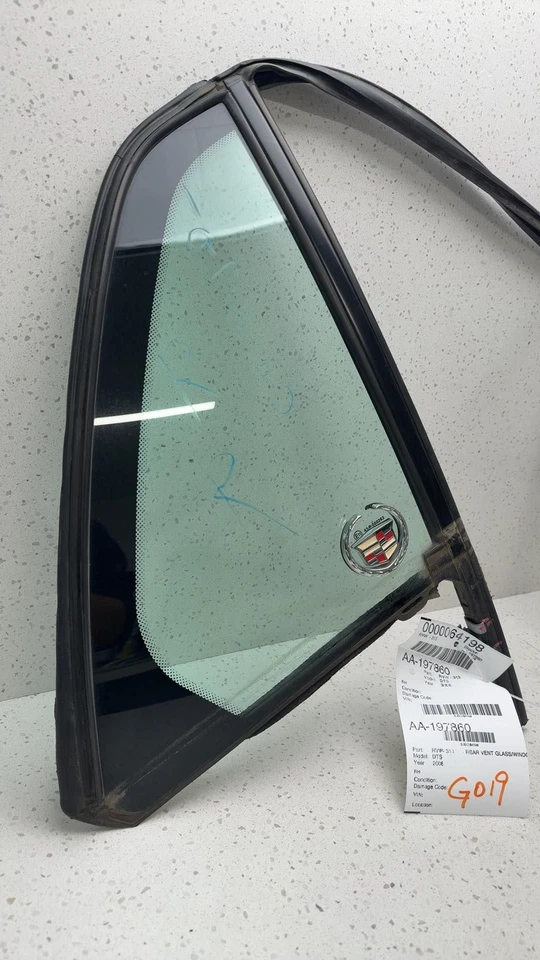 2006 2007 2008 2009 2010 2011 Cadillac CADILLAC DTS Rear Vent Glass/window Right Foto 4 de 4
