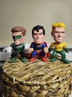 Funko Force Bobbleheads  Superman, Green Lantern, Aquaman  DC Comics