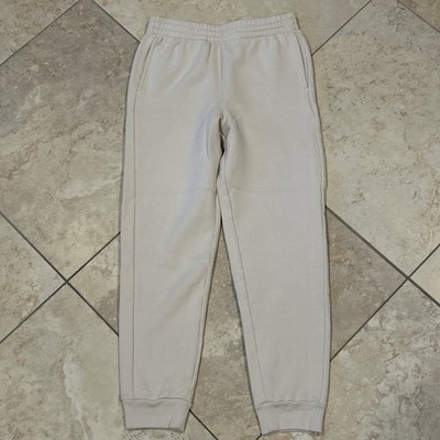 Carhartt Fleece Joggers Sweatpants Knit Pant Boys L Beige Drawstring BN8429-B