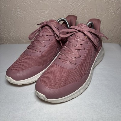 Skechers Women s Bobs Squad Waves Still Wading, Style# 117483/ROS, Size 11 Rose