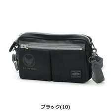 Porter FLYING ACE 2Way SHOULDER BAG 863-17934 Black Unisex Yoshida Kaban JP