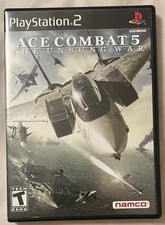 PlayStation 2 PS2 Game Ace Combat 5 The Unsung War CIB Complete In Box