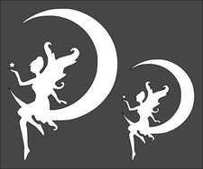 Fairy Stencil 5x6" Magical Fairies Design Reusable Clear Plastic Template Z
