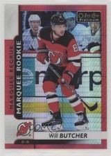 2017 O-Pee-Chee Platinum Marquee Rookies Red Prism 10/199 Will Butcher #175 2nt