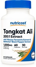 Nutricost Tong-kat Ali 500mg 60 Capsules 2001 Extract Nutricost Tong-kat Ali 500mg 60 Capsules 2001 Extract