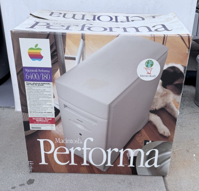 Vintage Apple Macintosh Performa 6400 Original Box (Box Only) | eBay