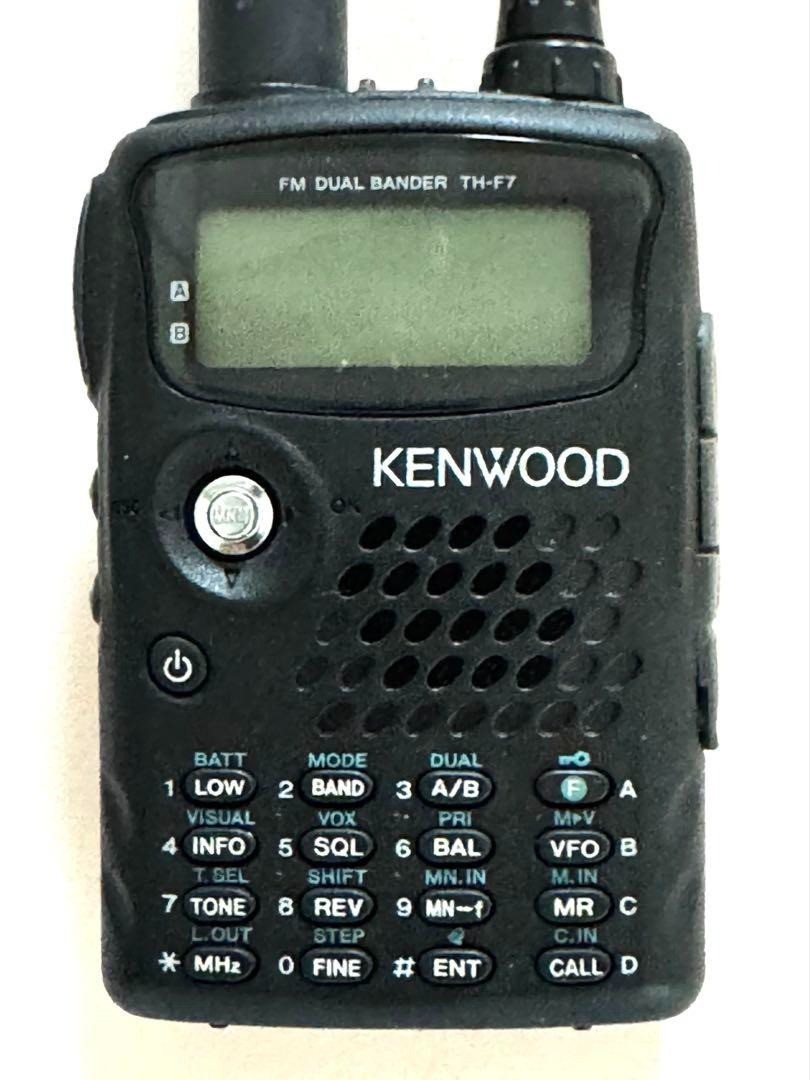 KENWOOD TH-F7 144/430 FMトランシーバー KENWOOD TH-F7 Handy 144/430Hz FM Dual Bander Transceive