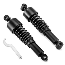 11.75" Rear Shocks Lowering Kit Preload Adjustable Compatible with Harley Tou...