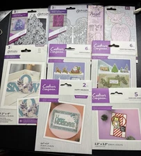 Crafters companion Mixed Lot of Christmas Dies and Stamps