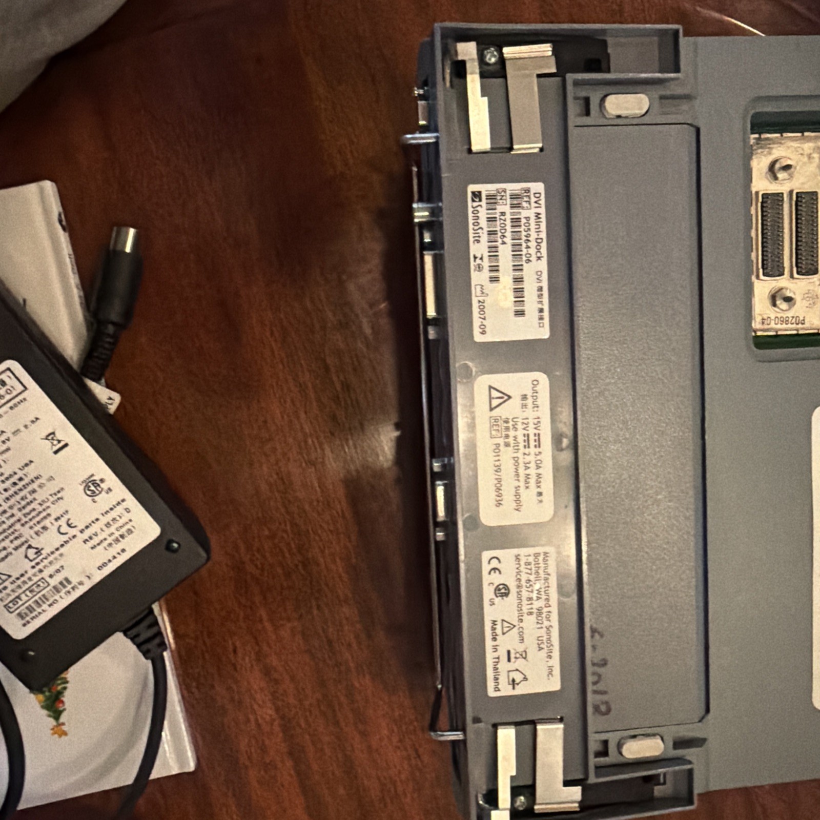 SONOSITE MICROMAXX P08840-02 ULTRASOUND SYSTEM