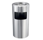 <!--F#f_0-->Dolphy Rust-Resistant Stainless Steel Ashtray With Bin 10L - Silver<!--F/-->