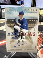 2024 Panini Boys Of Summer Emmet Sheehan Americas Best Auto 8/149