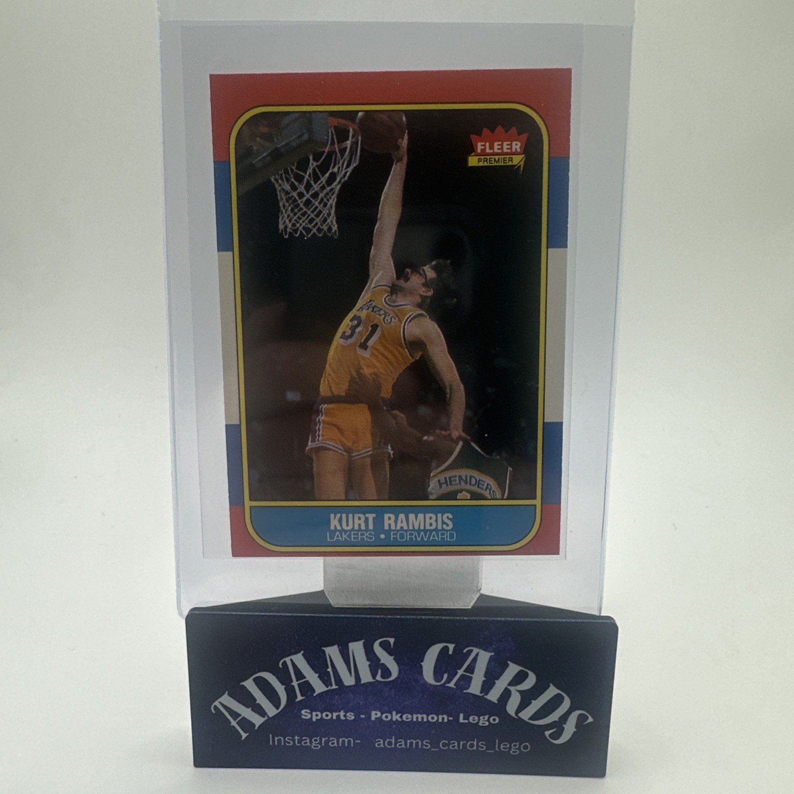1986-87 Fleer - Kurt Rambis #89