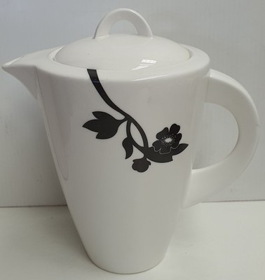Maxwell & Williams Quality Porcelain Cherry Blossom 4 Cup Coffee Pot c2010 1.15L