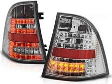 LED R&uuml;ckleuchten Set f&uuml;r Mercedes Benz W163 ML M-Klasse BJ 03.98-05 Klarglas / C