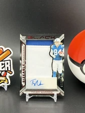 Tyler Warren 2025 Panini Black Patch Auto /20 Ruby Colts Sizeable Signature (CB)