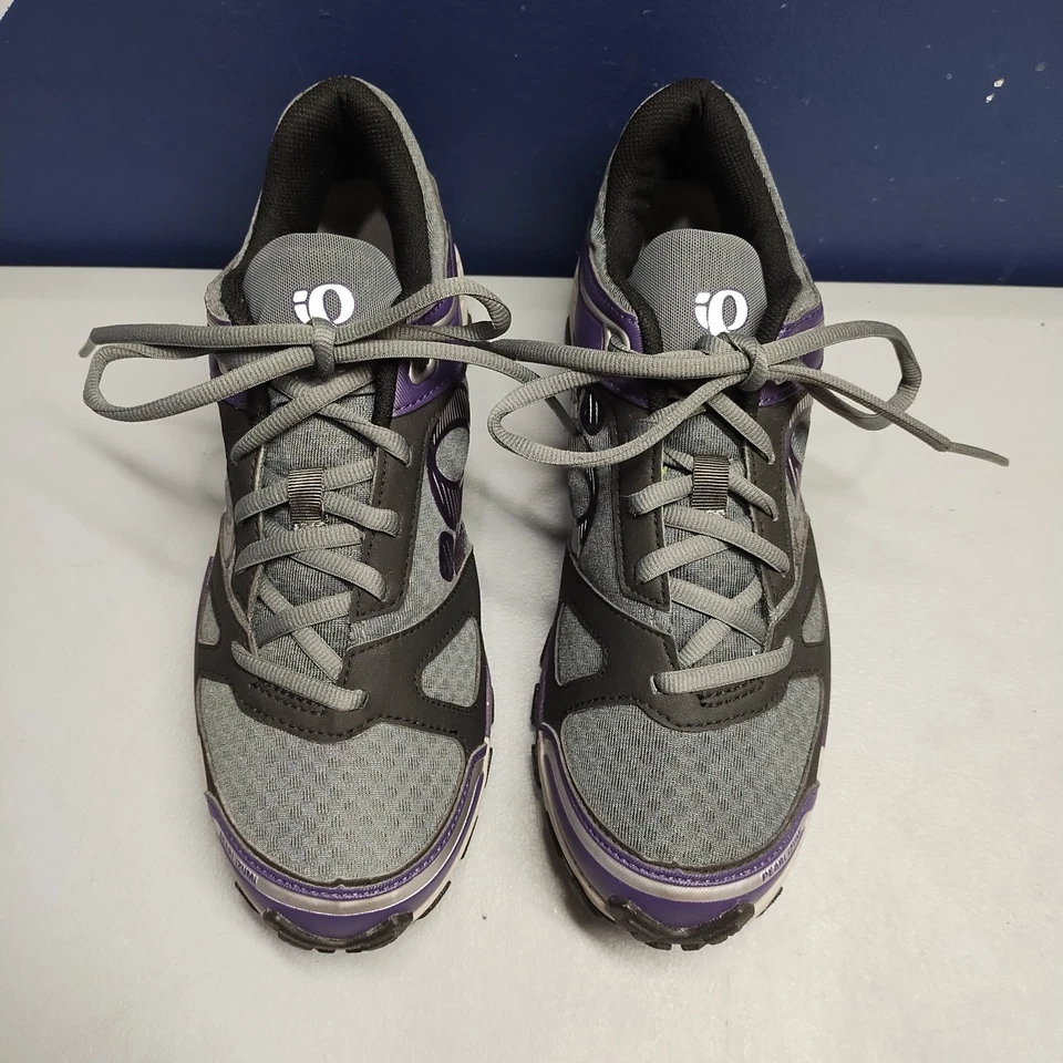 Zapatos de bicicleta de montaña Pearl Izumi X-ALP Seek V para mujer talla 10,5 multicolor con cordones Foto 2 de 4