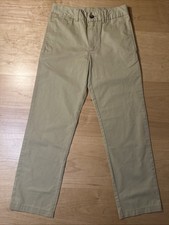 Polo Ralph Lauren Boys Chino Flat Front Pants in Khaki Sz 8
