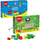 Amos 4D Sour Gummy, Gummy Blocks Theatre Box Treat Box 100g