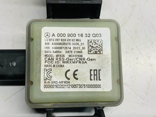 MERCEDES-BENZ C-CLASS TYRE PRESSURE CONTROL MODULE 2022 C200 W206 A000901632 - Picture 12 of 12