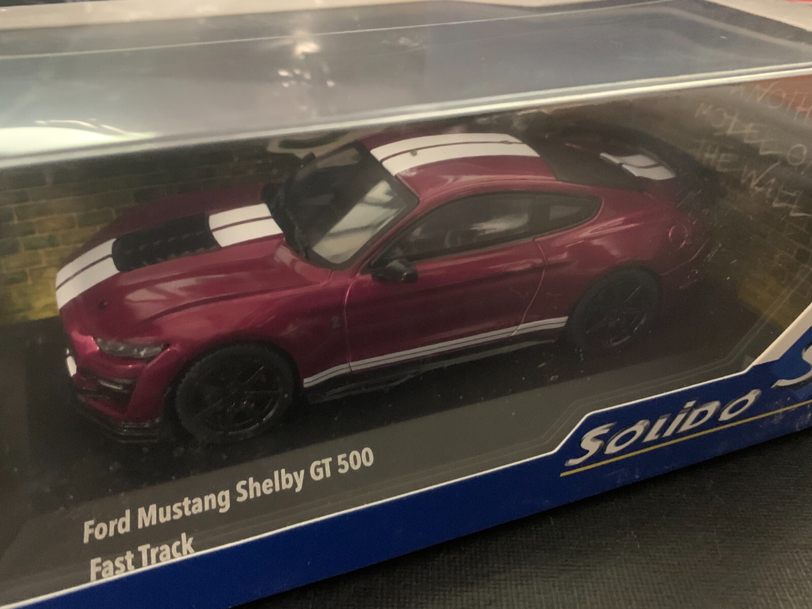 Shelby Mustang GT500 2020 SOLIDO 4311510 voiture miniature 1/43 métal violet diecast