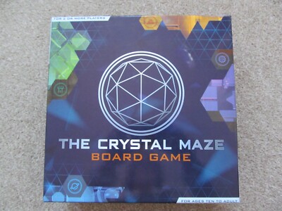 THE CRYSTAL MAZE BRETTSPIEL 2019 EDITION UNGESPIELTER VERSIEGELTER INHALT KOSTENLOSER UK-VERSAND