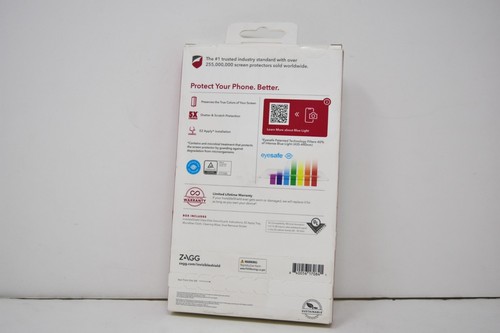 ZAGG InvisibleShield Glass Elite VisionGuard Screen Protector iPhone 14 / 13 New - 第 2/2 張圖片