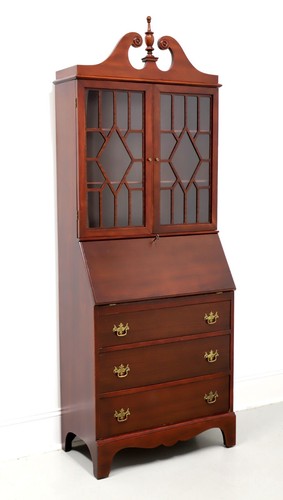 Mid 20th Century Mahogany Chippendale Secretary Desk