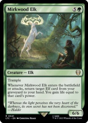 MTG: LotR: Elven Council Commander NM Cards (Choose your Card)