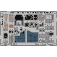 MW22 Eduard 73449 Spitfire F.Mk.Vii 1/72 Pe Set For Italeri