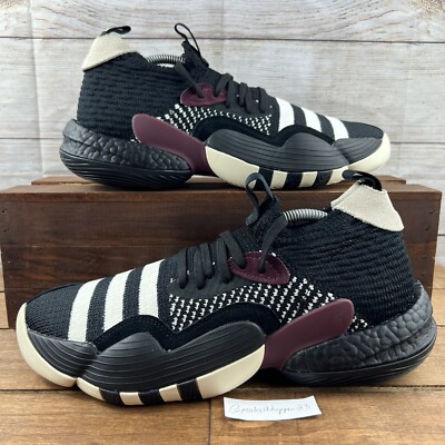 NEW Adidas Trae Young 2.0 Texas A&M Basketball Shoes IG9454 Size 10 Black Adidas Trae Young 2.0 Texas A&M Basketball Shoes IG9454 Size  main image 4