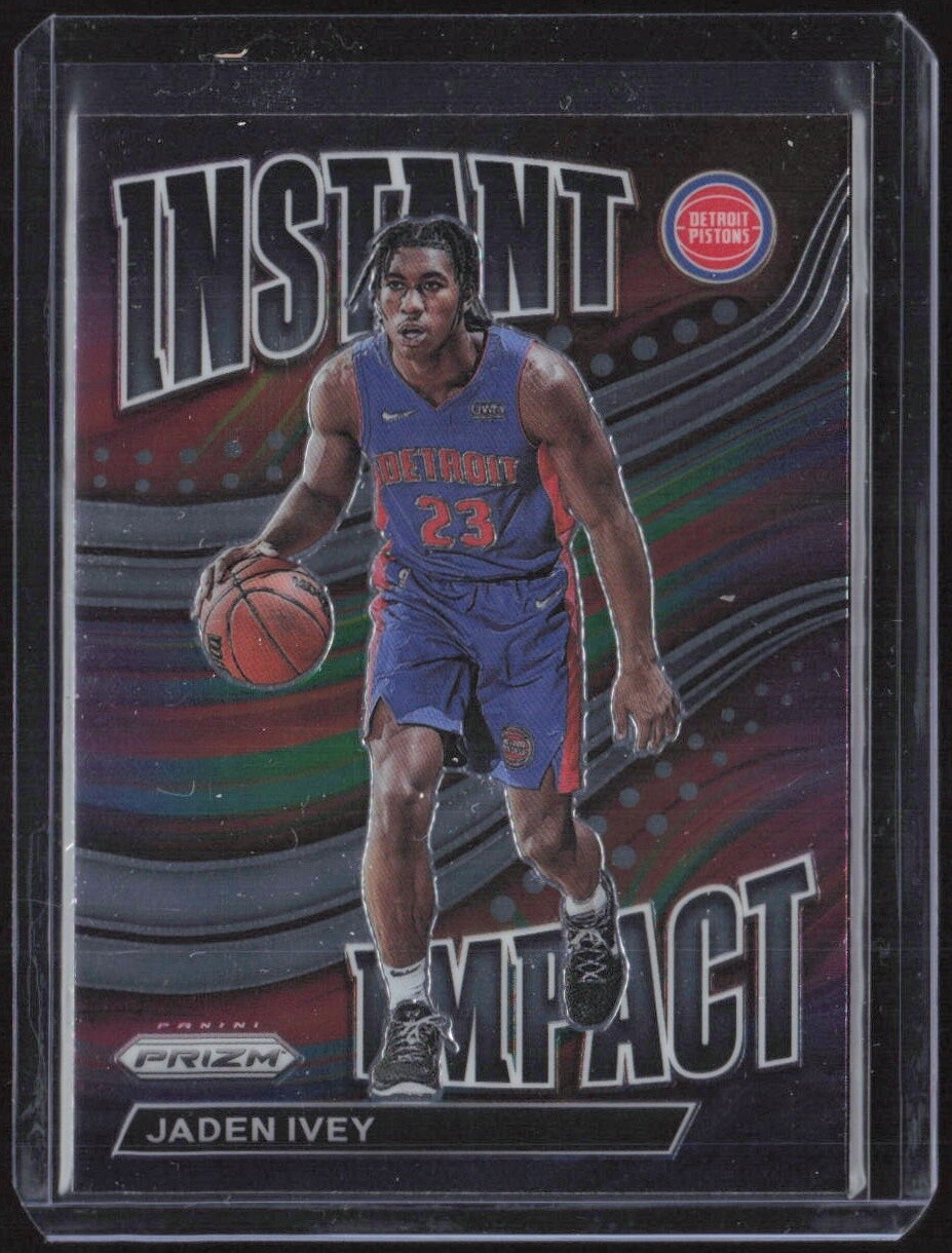 2022-23 Panini Prizm #25 Jaden Ivey Instant Impact
